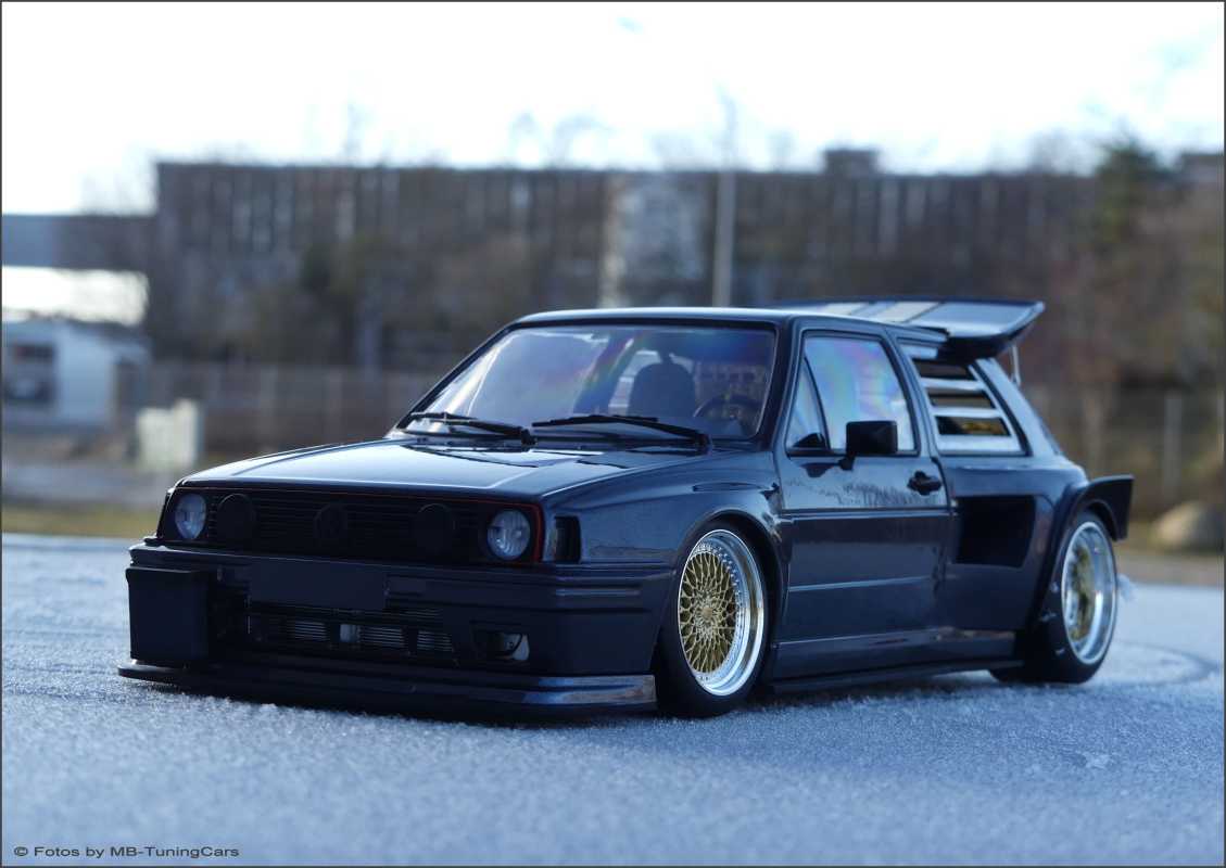 1:18 VW Golf MK2 R32 JP Widebody